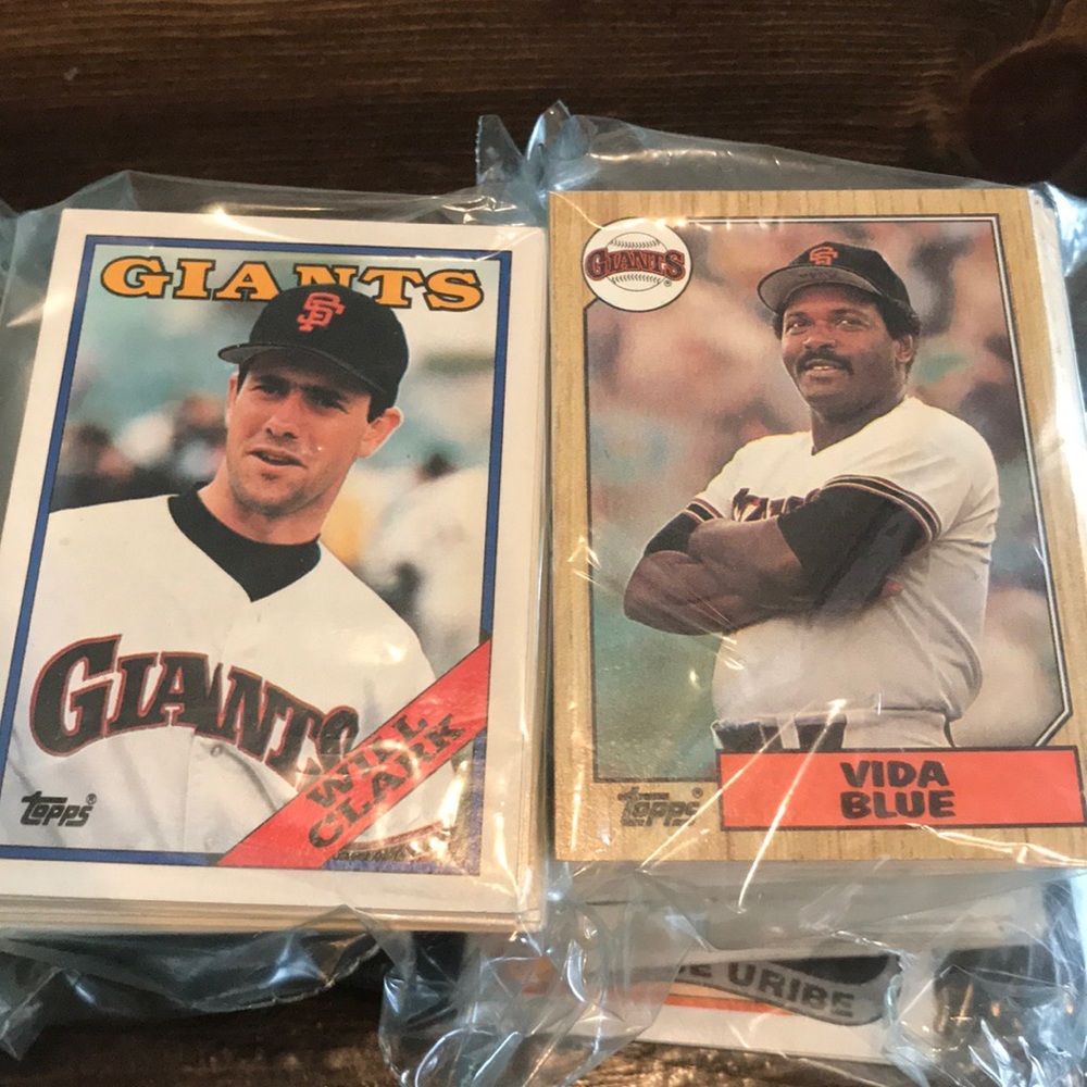 SAN FRANCISCO GIANTS Baseball Cards ‘81-91